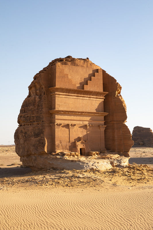 hegra tomb AlUla Saudi Arabia