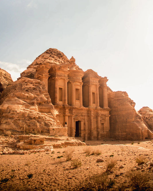 The Monastery of Petra, Jordan.